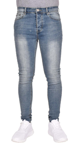 กางเกงยีนส์ผู้ชายแห้งเร็วระบายอากาศได้ดีเป็นมิตรกับสิ่งแวดล้อมซักได้หลวมลำลองกลางน้ำหนักเบา100% ฤดูใบไม้ร่วงฤดูร้อน - Product Image 5