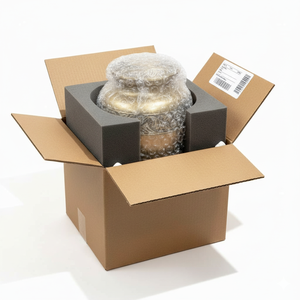 Urnas Funerarias de Metal Dorado Europeas al por Mayor - Acabado de Alto Pulido, Calidad de Exportación, Embalaje Seguro, Listas para Envío Internacional - Product Image 4