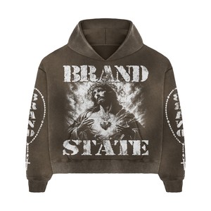 Men <b>Women</b> Crossover Hood Tracksuit Heavy <b>Fleece</b> Sweatshirt Tapered <b>Jogger</b> Pants Set Winter Sports Activewear - Product Image 4