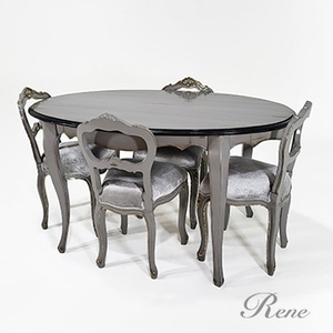<b>Model</b> No. 7118 Mahogany Dining Table With <b>Foam</b> Chairs And Table Top Quality Tested And Durable - Product Image 3