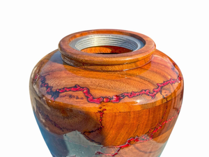 Handcrafted Rosewood Cremation Urn <b>Wooden</b> Funeral Urn <b>Box</b> Memorial <b>Keepsake</b> <b>Box</b> Decorative Cremation Urn for Ashes - Product Image 3