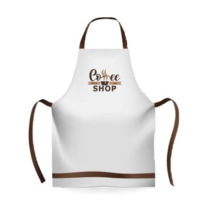 Tablier sans manches 100 % coton biologique avec couleur et logo personnalisés, marque SKVT, pour femmes, pour le nettoyage et la cuisine - Product Image 2