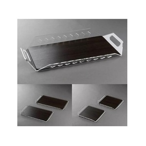 Bandeja para servir comida con pintura a mano de madera con bandeja para servir chocolates de forma ovalada de calidad superior a buen precio - Product Image 5