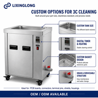 Dégraissant ultrasonique industriel électrique 28 kHz pour pièces électroniques 3C, connecteurs de circuits imprimés