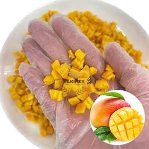 ขนมมะม่วงอบแห้งแบบไม่เป็นทางการอาหารสีเขียว100% เป็นธรรมชาติไม่มีการแปรรูปลูกเต๋าผลไม้เมืองร้อนอบแห้งสำหรับโยเกิร์ต - Product Image 1