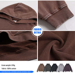 Logo personnalisé Hoodies 300 GSM Sweatshirts unisexes Prix d'usine Vente en gros Confortable Chaud en vrac Vêtements de mode de qualité supérieure - Product Image 6