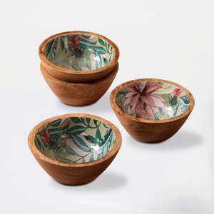 ชามสลัดไม้กระถินเทศ งานแฮนด์เมด เป็นมิตรกับสิ่งแวดล้อม ดีไซน์ทันสมัย เครื่องครัวไม้สั่งทำพิเศษ - Product Image 4