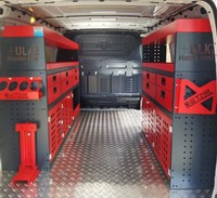 Étagères de rangement métalliques DETAY de haute qualité pour véhicules, modulaires, démontables, pour fourgons, avec système de verrouillage à cadenas, 10 tiroirs