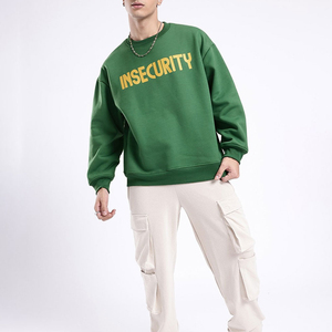 Private Label Men's Sweatshirt High Quality 100% Cotton Quick Dry Winter Season Plain Dyed Design-Available in <b>Bulk</b> Sweatshirt - Product Image 4