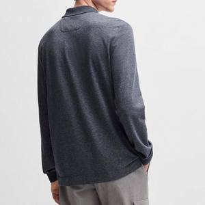 Nueva Camisa de Primavera para Hombre, Casual, Transpirable, de Fibra de Bambú, con Dos Botones, Tela Jersey con Estampado Personalizado - Product Image 4