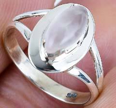 Nueva llegada 925 anillo hecho a mano de plata esterlina Vintage plateado cuarzo rosa Natural joyería de piedras preciosas para bodas - Product Image 4