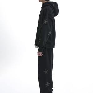 ชุดวิ่งผู้ชายคุณภาพสูง น้ำหนักเบา ระบายอากาศดี ลายเรียบประดับคริสตัล เหมาะสำหรับใส่ลำลองในฤดูหนาว - Product Image 4