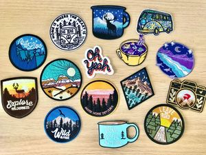 Custom Embroidered Iron On Patch Personalized Logo Badge for Clothes Jacket Hat Backpack DIY Sew On <b>Applique</b> Wholesale Supply - Product Image 3