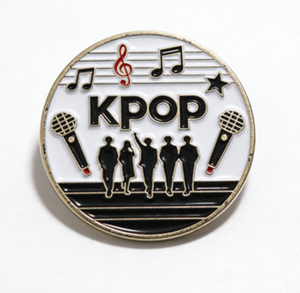Pin de esmalte personalizado de Kpop, pin de solapa de metal para fans, fabricante de insignias de esmalte suave - Product Image 1