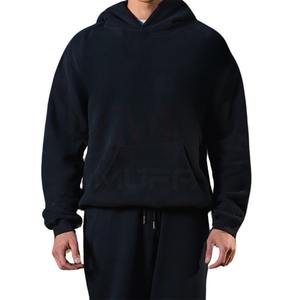 เสื้อฮู้ดสวมหัวแบบ2024สวมหัวสำหรับผู้ชายและผู้หญิงผ้าฝ้าย100% ทุกเพศฤดูหนาว - Product Image 1