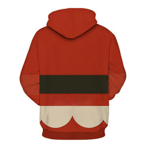 Sudadera CON CAPUCHA DE Navidad de invierno para hombre, ropa de calle informal, jersey de Noel Papá, moda de vacaciones, tela de poliéster, estampado 3D bordado, ecológico - Product Image 5