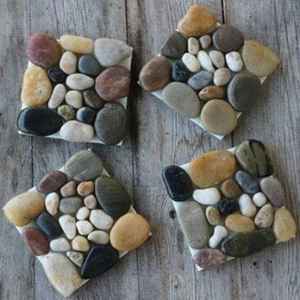 Juego de Posavasos de Piedra Natural Hechos a Mano TCE para Tazas y Teteras |   Manteles Individuales Rústicos Resistentes al Calor y Ecológicos para Decoración del Hogar - Product Image 3