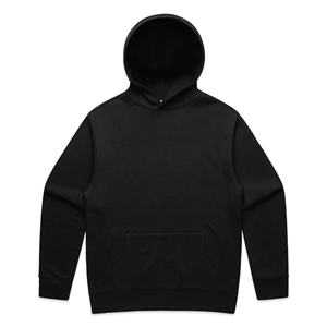 Conjunto de sudadera con capucha de manga larga para hombre con muestra gratis OEM 50% Algodón 50% poliéster invierno Sudadera estampada de gran tamaño negra - Product Image 4