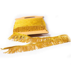 Gold Bullion Fringe Tassels Customized Vestment Gold Fringe Wholesale Gold Bullion Wire Fringe - Product Image 1
