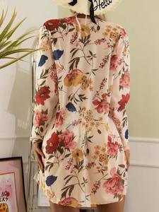 Maillot de bain trois pièces en maille imprimée de luxe pour femmes Bikini cache-maillot avec décorations appliques en dentelle à pampilles - Product Image 2