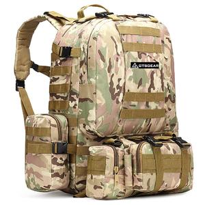 BPL16 C6 Mochila grande Unisex para exteriores Bolsa de viaje de tela Oxford Senderismo Escalada Montañismo Cierre de cremallera 56-76L - Product Image 4