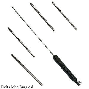 Canule de liposuccion 1 pc poignée en aluminium standard - Product Image 4