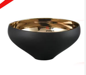 Bon look métal couleur bleu chocolat et dessert bol de service pour hôtel restaurant et bar - Product Image 1