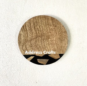 <b>Promotion</b> Products Round Acacia Wood <b>Coasters</b> Wooden Cup <b>Coaster</b> for Drink Home & Office Decor and Housewarming Gift <b>Coasters</b> - Product Image 4