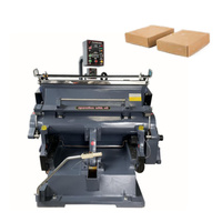 Machine de découpe de carton haute précision ML 930, plieuse de carton ML930, rainureuse de carton, presse à plat