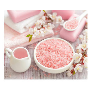 Logotipo personalizado del fabricante, sal gruesa rosa del Himalaya natural, sal comestible rosa oscuro de Pakistán, producto artesanal OEM - Product Image 4
