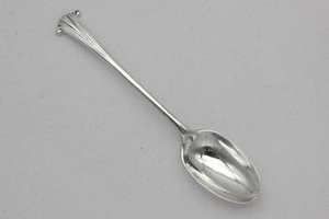 Cuillère de mariage en acier inoxydable bien polie avec poignée en ruban rond d'Inde pour ustensiles de cuisine Ensemble de desserts de table - Product Image 4