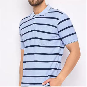 <b>Men's</b> Summer Business Casual Ice Silk Polo <b>Shirt</b> Seamless Knitted Fabric Elastic Non-Iron Short-Sleeved Lapel Golf <b>T</b>-<b>Shirts</b> - Product Image 3