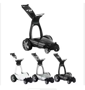 Chariot électrique Stewart Golf X9 Follow scellé en usine avec télécommande et batterie supplémentaire - Product Image 2