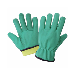 ถุงมือขับรถสำหรับผู้ชายถุงมือหนังแบบเต็มนิ้วหนาทนทานป้องกันการบาดถุงมือขับรถสำหรับผู้ชายโลโก้ออกแบบได้ตามต้องการ - Product Image 3