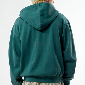 เสื้อฮู้ดทรงโอเวอร์ไซส์แบบ500GSM ผ้าคอตตอนผ้าขนแปรงเทอร์รี่ผ้าเกล็ดปลา - Product Image 2