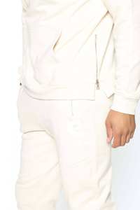 ชุดวอร์มแฟลร์ผ้าฝ้าย 100% คุณภาพสูงสำหรับผู้ชาย ออกแบบเองได้ ไซส์ใหญ่พิเศษ สำหรับฤดูหนาว ขายส่งตามสั่ง - Product Image 4