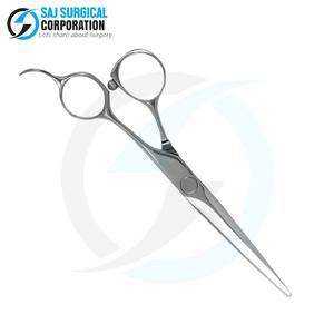 Juego de tijeras de corte de pelo de acero inoxidable clásico completo de alta calidad, Kit de peluquería, estuche de cuero para el cuidado Personal de belleza - Product Image 3