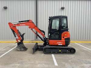 Excavatrice utilisée originale de chenille de U35-4 de Kubota mini avec le pouce petite excavatrice de pelle de 5 tonnes en vente - Product Image 6