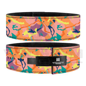 เข็มขัดหนังพิมพ์ซับลิเมชันขนาด10มม. มาใหม่สำหรับฟิตเนสยกน้ำหนัก - Product Image 5