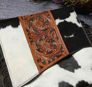 Nueva moda Vintage cuero Sling Bag mujer elegante Ins hombro bolso con estilo Azteca occidental y diseño a cuadros con herramientas - Product Image 2