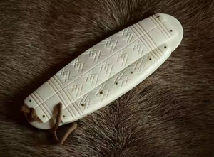 Viking Culture Camel Natural Bone <b>Hair</b> <b>Comb</b> Case Classic Handmade Design <b>Men</b> Women Home Saloon Use Custom Size - Product Image 2