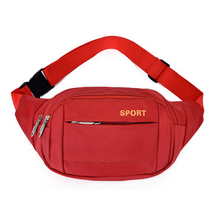 Multifunctional Waterproof Sports Waist <b>Bag</b> Embroidered Crossbody Sling <b>Shoulder</b> Phone Carrier for <b>Men</b> and Women Outdoor Use - Product Image 1