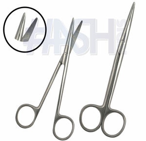 Metzenbaum กรรไกรผ่าตัดแบบทื่อๆสำหรับ5.5ผ่าตัดเครื่องมือสัตวแพทย์แบบโค้งสำหรับแถบเนื้อเยื่ออ่อน CVD BLUNT/Medical - Product Image 4