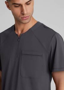 Conjunto de uniformes de Enfermería de diseño delgado a la moda de manga corta para el hospital de verano, laboratorio médico dental - Product Image 3