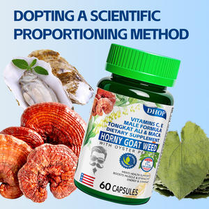 男性用健康補助食品 マカ、淫羊藿、牡蠣ペプチド、DHA、ビタミンC、E配合 エネルギー、スタミナ、筋肉サポート 60カプセル - Product Image 3