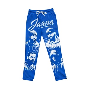 <b>Men</b>’s Premium 100%Cotton Sweatpants Slim Fit Joggers <b>Elastic</b> Waist Streetwear Gym High Quality Casual <b>Trousers</b> - Product Image 1