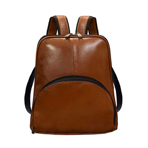 Sac à dos en cuir pour homme au design original et tendance, sac d'école noir pour les voyages et autres sacs de sport - Product Image 6