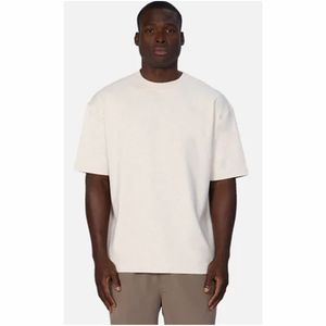 เสื้อยืดผ้าฝ้าย100% สำหรับผู้ชายเสื้อโอเวอร์ไซส์แบบกำหนดเองเสื้อยืดโอเวอร์ไซส์สำหรับใส่ทำงานบริการ OEM เปล่า - Product Image 3