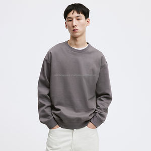 Nardon Apparel Fabricantes de ropa Sudadera de cuello redondo personalizada Blanco Unisex - Product Image 4