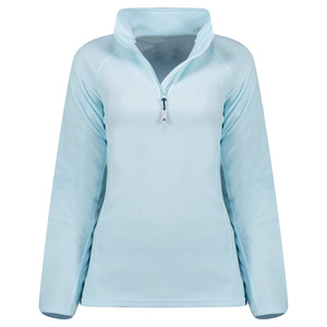 Veste en polaire à fermeture éclair quart, respirante, confortable, coupe moderne, tendance, douce, chaude, isolée, décontractée, incontournable pour les femmes - Product Image 2